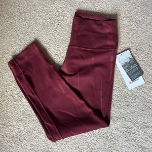 Lululemon Wunder Train Crop 23” leggings